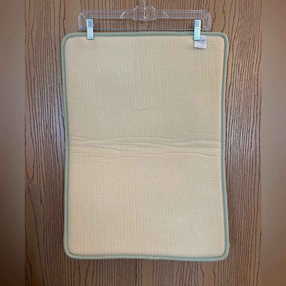 Sonoma Sea Foam Green Memory Foam Bath Mat